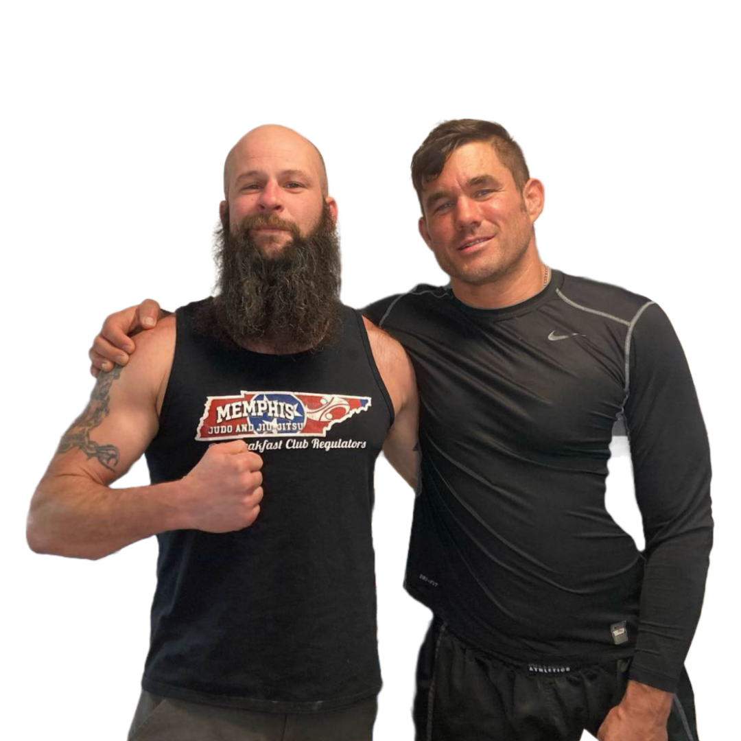 Terry the owner and Matt a MMA fighter